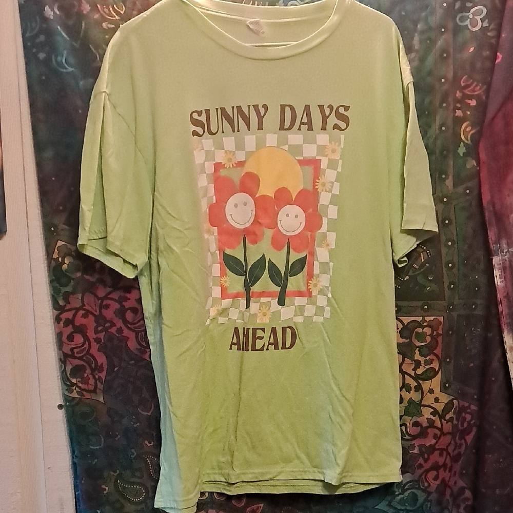 Sunny Days Ahead Kids T-Shirt - Green